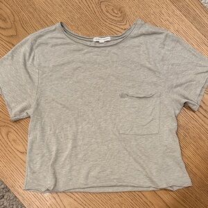 Threads 4 Thought Cropped T-Shirt with Pocket